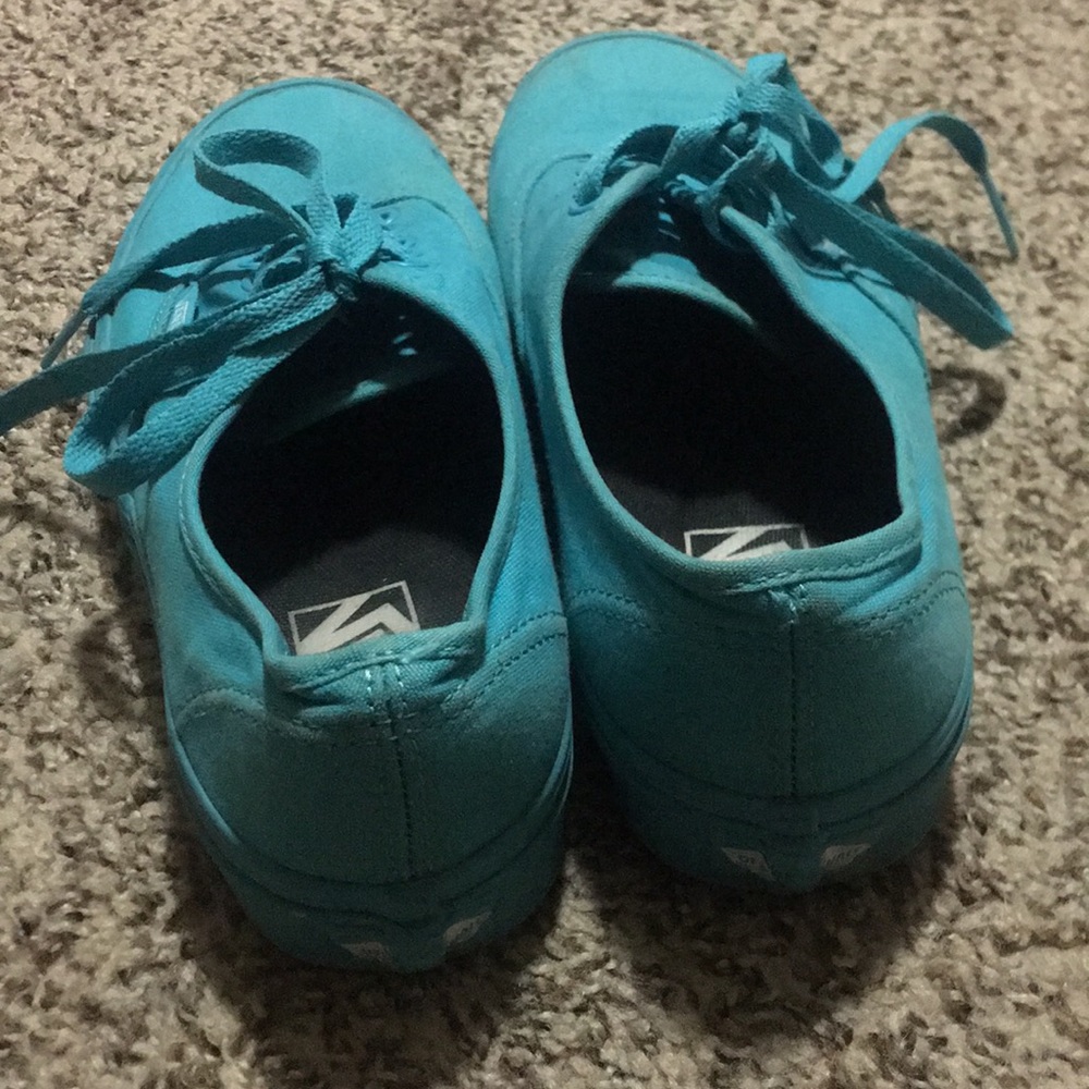 Turquoise vans - Picture 3 of 3